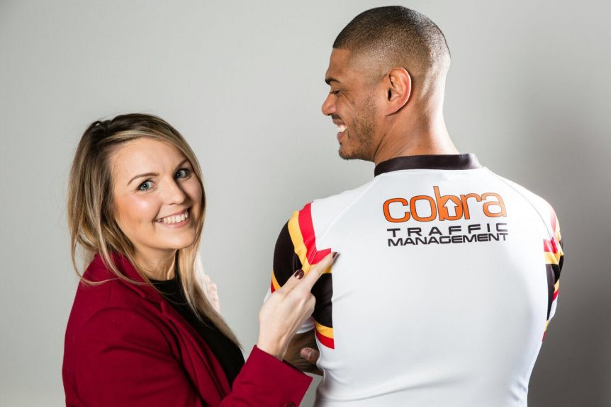 Cobra Traffic manegement, proud sponsors of Bradford Bulls