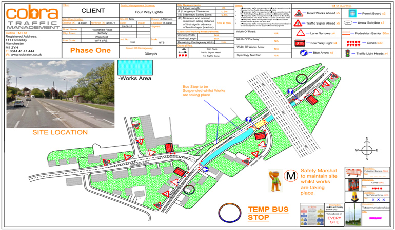 This CAD Drawing shows a proposed work site in high detail significantly reducing the risk of error and miscalculation at the work site